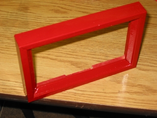 Frame for LCD (front)